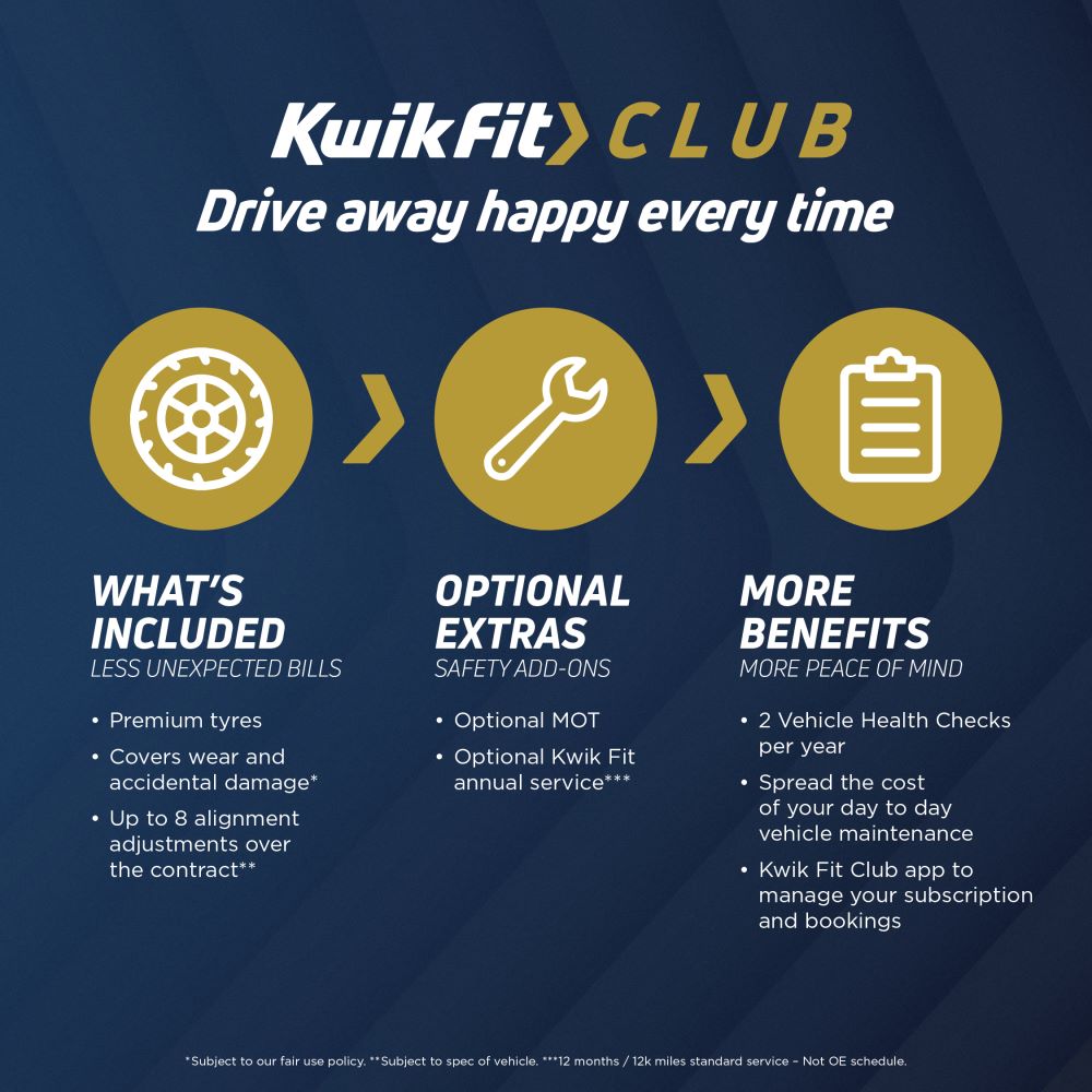 Kwik Fit Club Benefits
